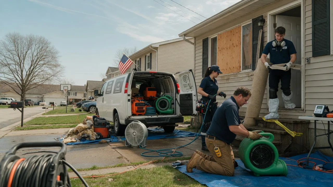 Water Damage Restoration in Loogootee, IN near me